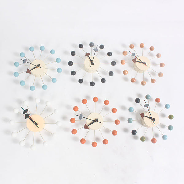 Nordic Pastel Luxury Wall Clock
