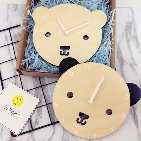 Cutie Bear Wall Clock