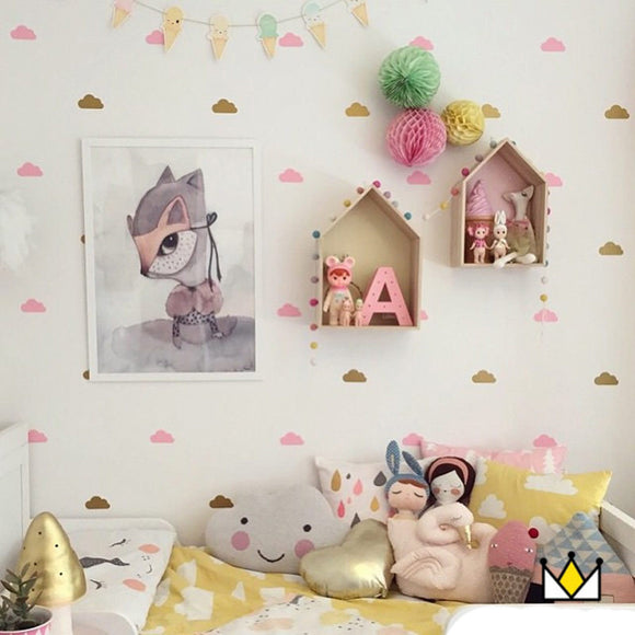 Lovely Sky Clouds Wall Decal