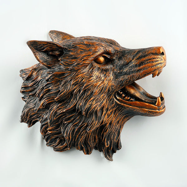 Modern Nordic 3D Wolf Wall Decor