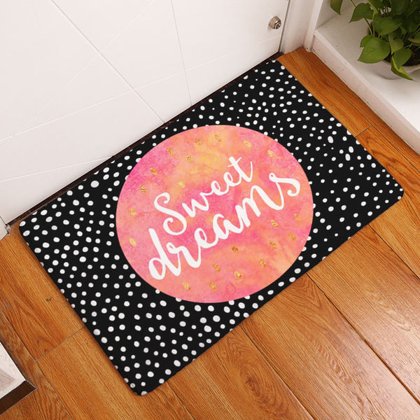 Sweet Quote Welcome Door Mat