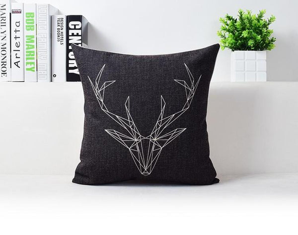 Nordic Geometric Pillow Cases