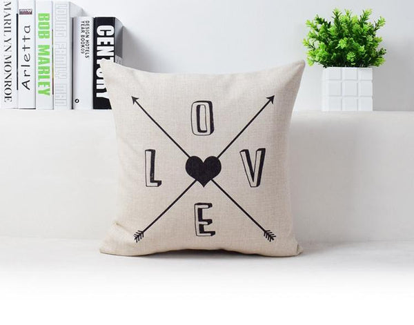 Nordic Geometric Pillow Cases