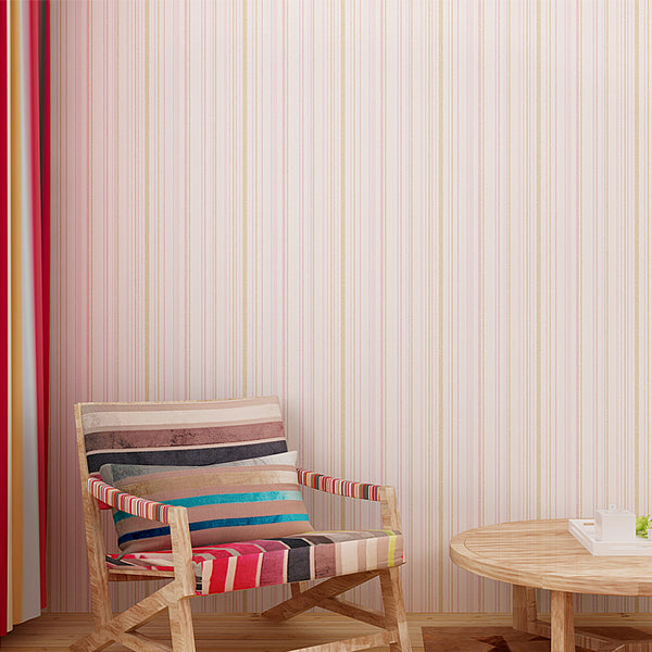 Nordic Vertical Stripes Wallpaper