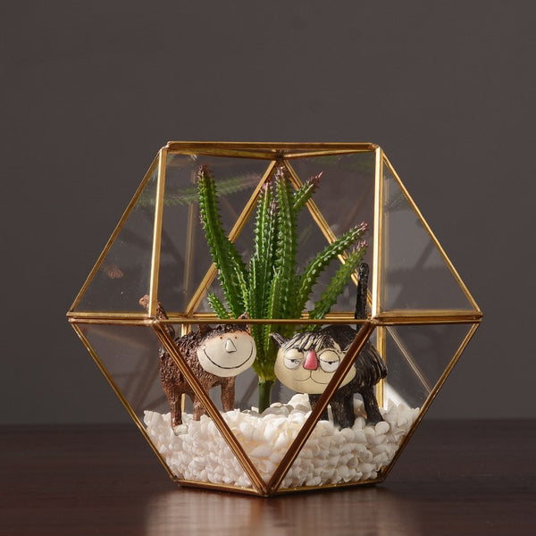 Nordic Style Glass Bonsai/Flower Vase